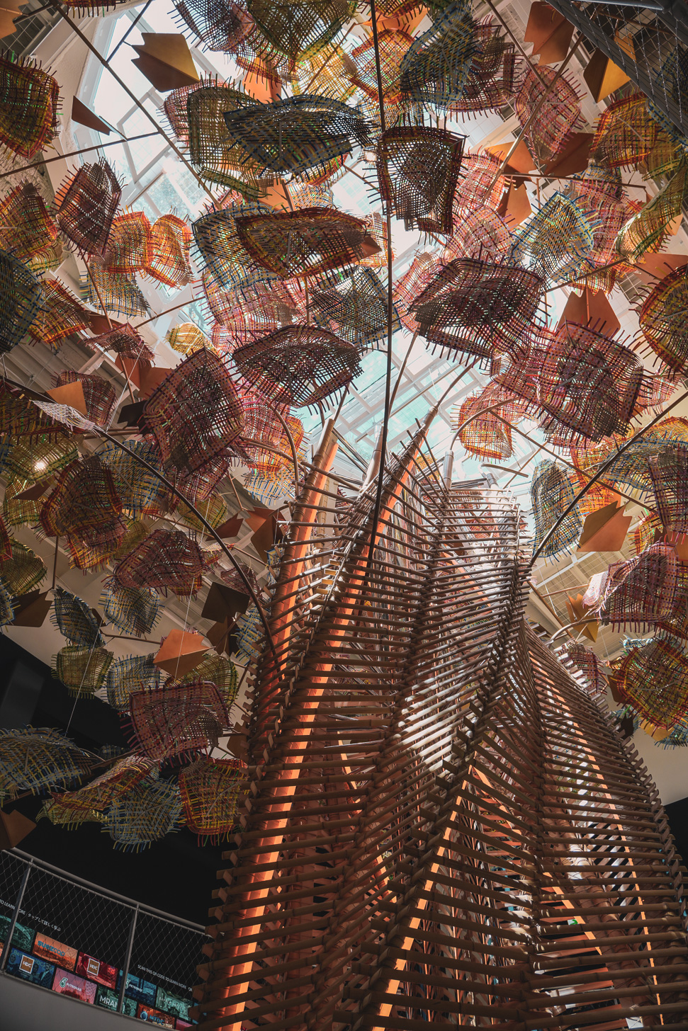 Art piece inside Malaysian pavilion