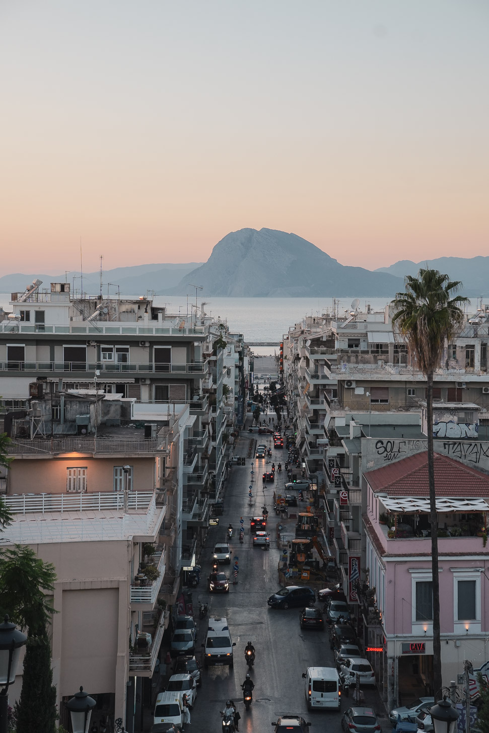 View from Patras Castle hill