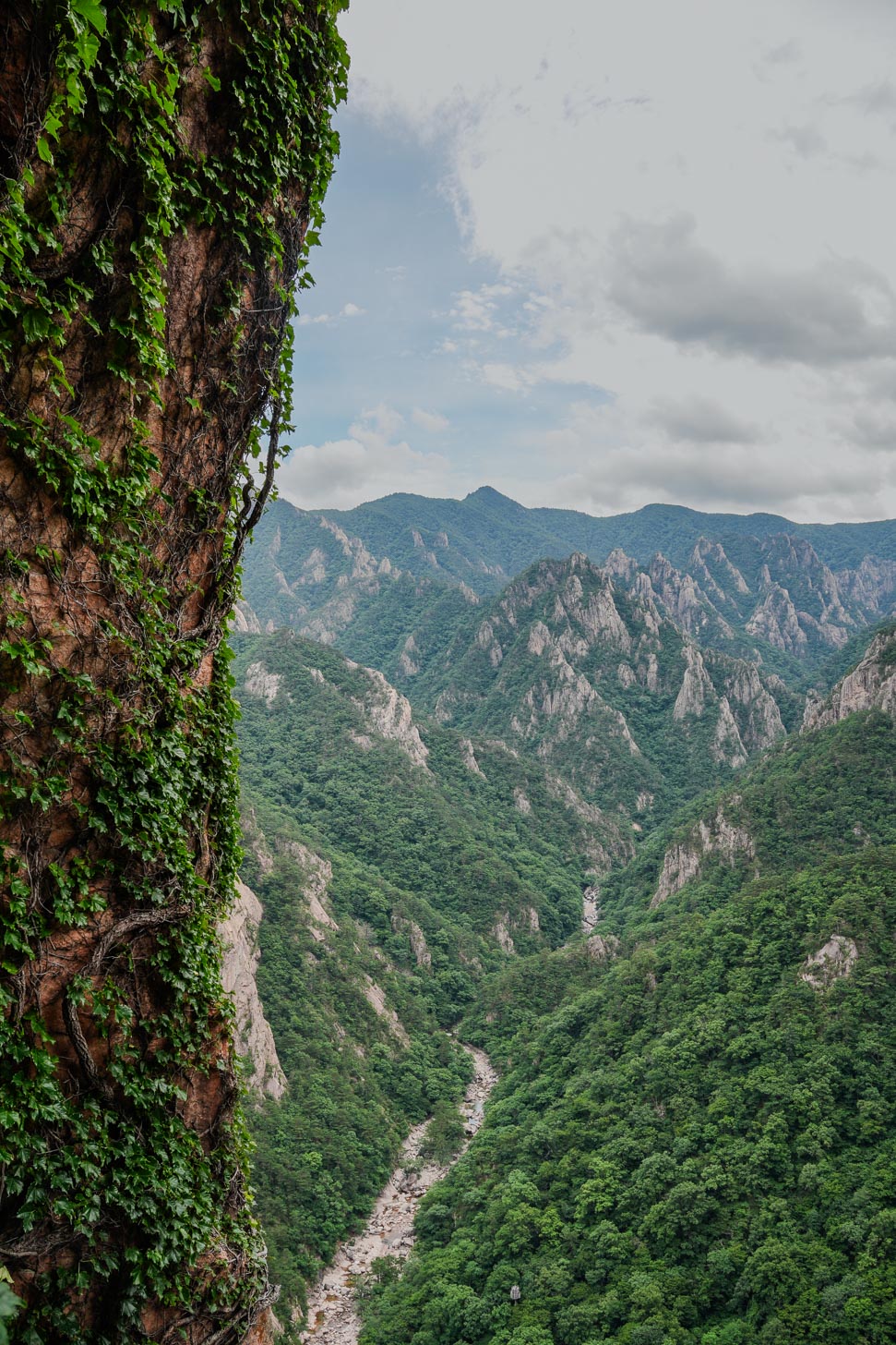 View from Geumganggul cave