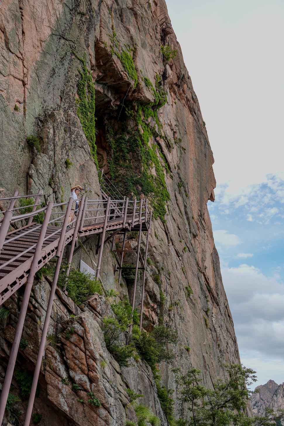 Geumganggul cave stairs