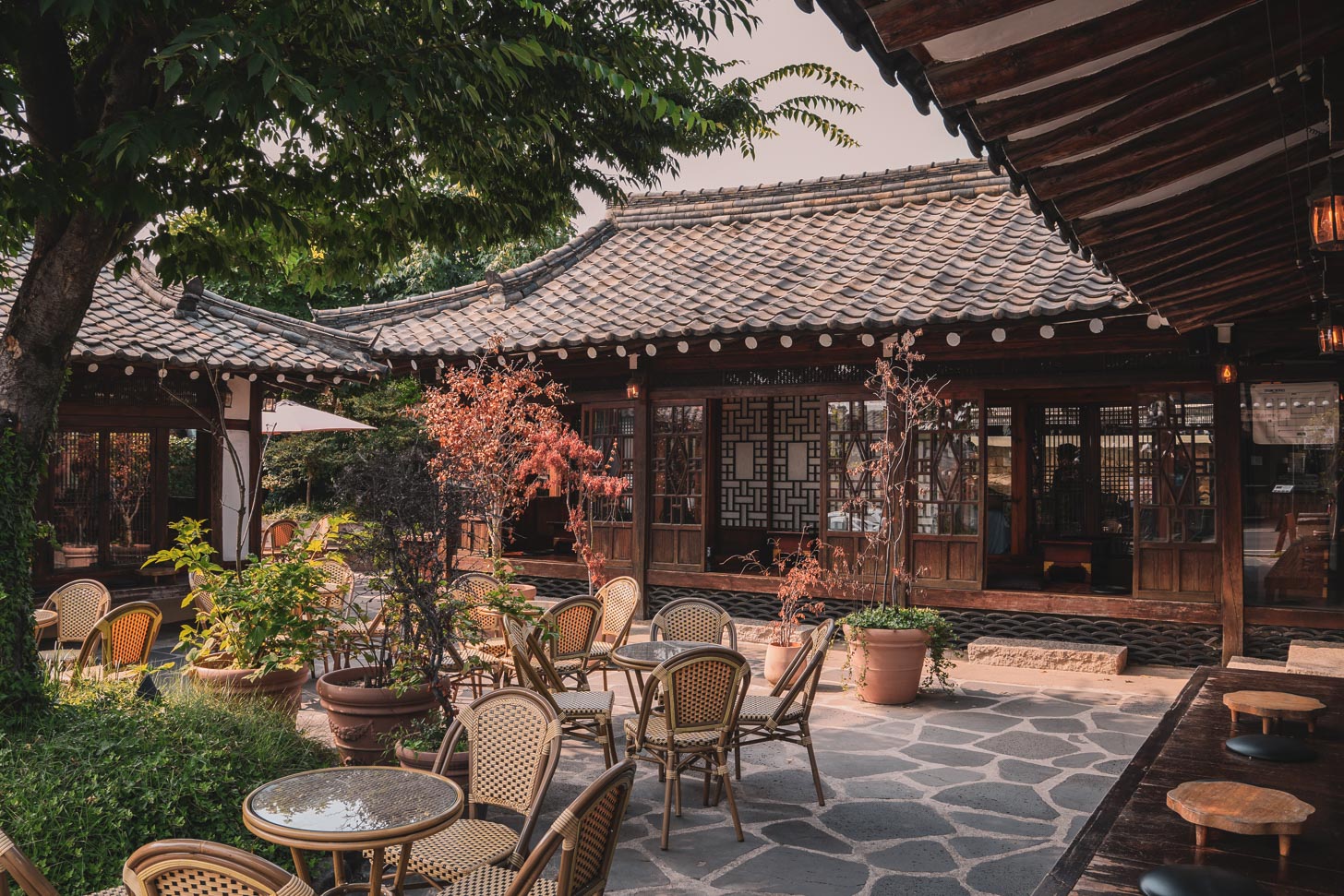 Hanok Cafe in Gyeongju