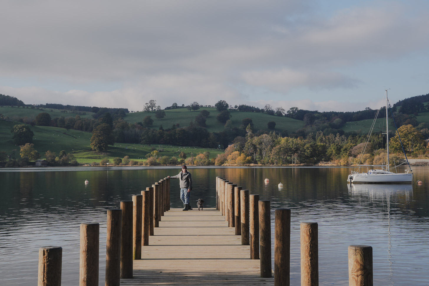Pier in Lake District