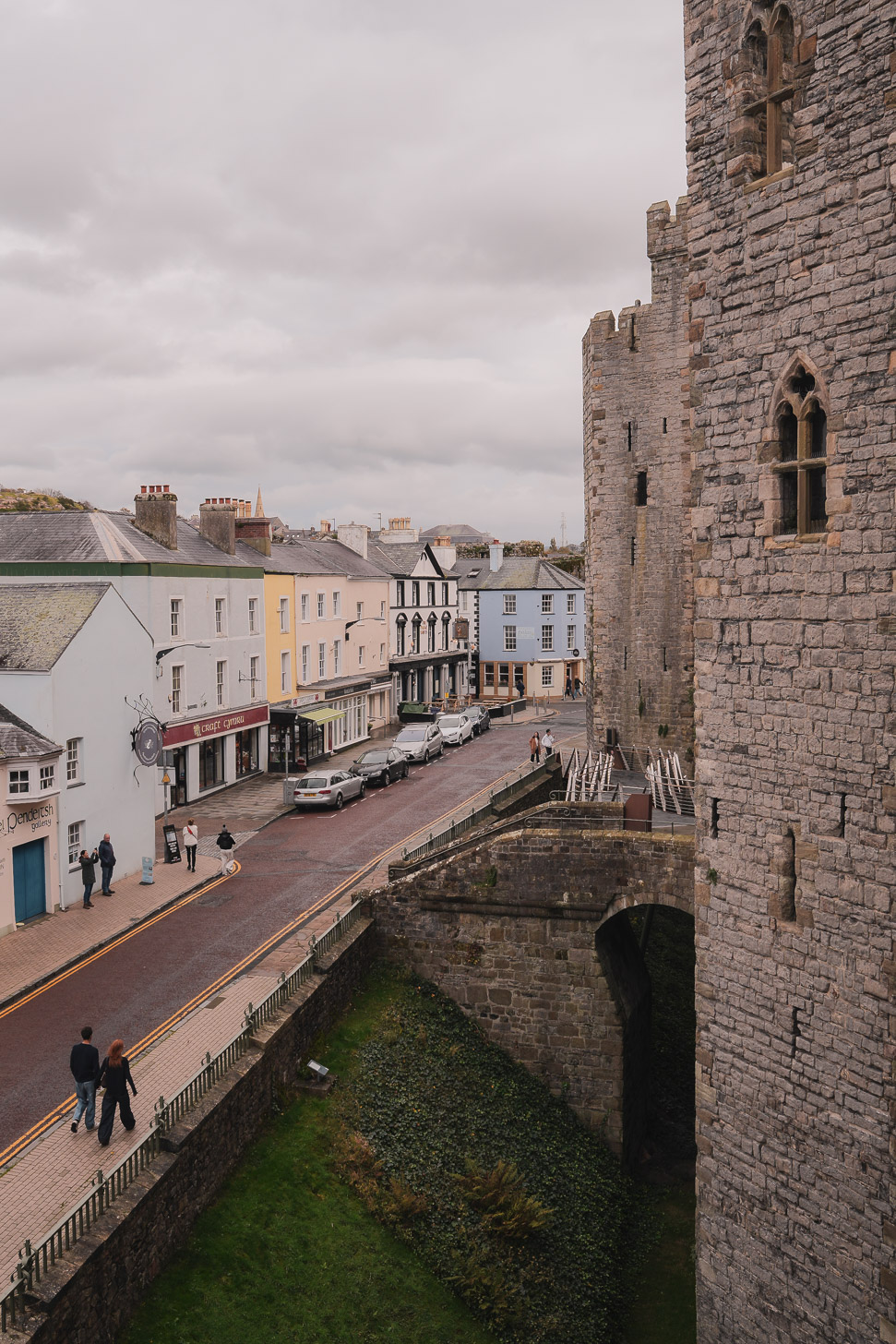 Caernarfon from Castle