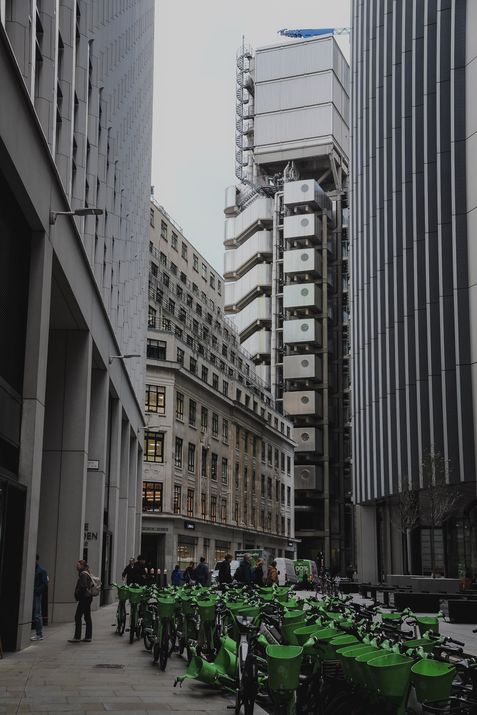 Lime Bikes in the City of London